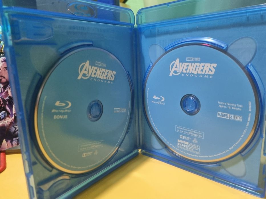 Blu ray Marvel Месники:Фінал імпорт,ліцензія.