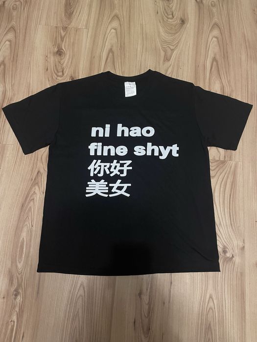 Koszulka Ni hao fine shyt M swag bawełna cotton opium