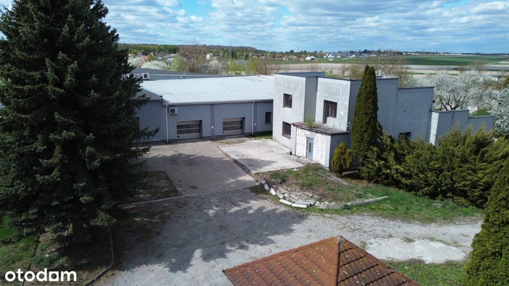 Obiekt warsztatowy 340 m2 | plac do 0,7 ha wynajem