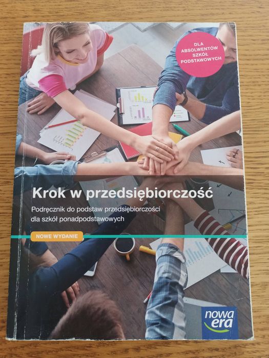 Krok w przedsiębiorczość nowe wydanie Nowa Era  2020