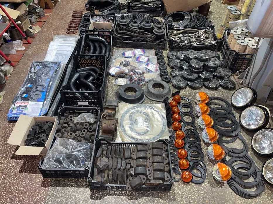 Резинки, ущілювачі, подушки, сальніки Газ 53, Газ 66, Газ 3307, Зіл, Газ 51, Газ 52