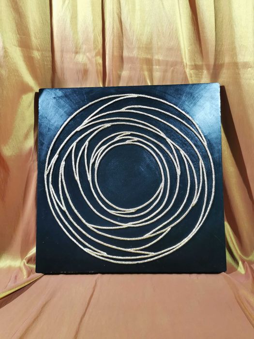 Фактурна картина на холсті 50×50 см Потік