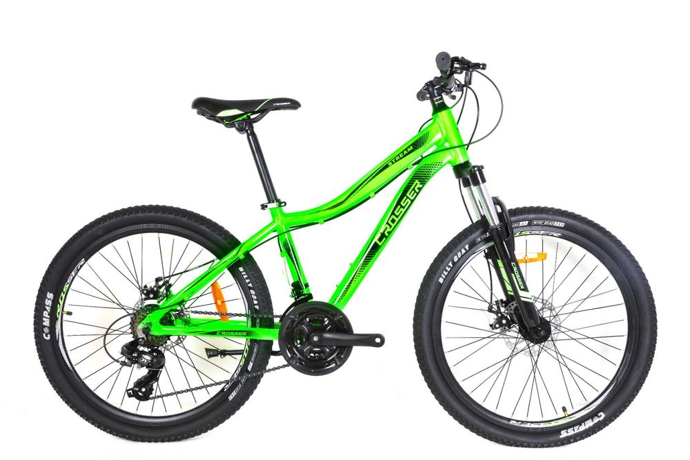 НОВЫЙ велосипед подростковый алюминиевый Crosser 24 и 26 Shimano Giant