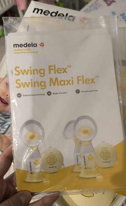 Двофазний електричний молоковідсмоктувач Medela Swing Maxi Flex