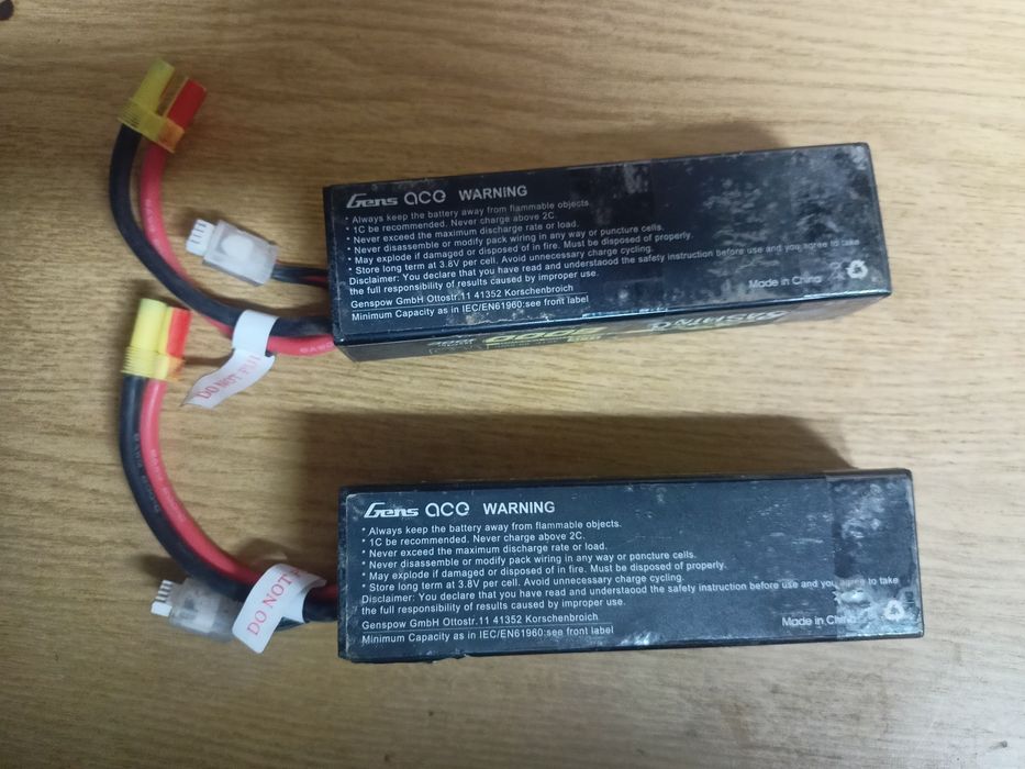 Bashing 3s 8000mAh pakiet lipo 100C wtyczka EC5
