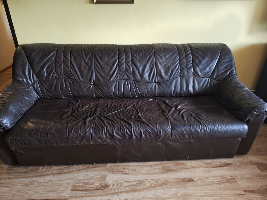 Kanapa skórzana 225x95cm