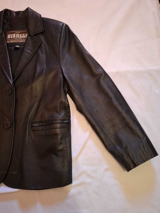 Blazer pele senhora