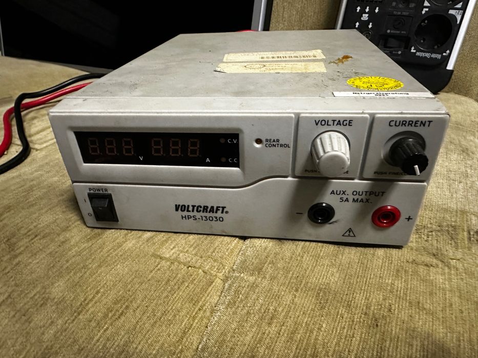 Zasilacz warsztatowy 30v 30A 900 watt Voltcraft