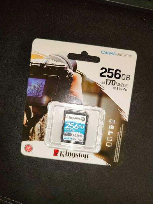 REZERWACJA Karta pamięci Kingston Canvas Go Plus SDXC 256GB NOWA