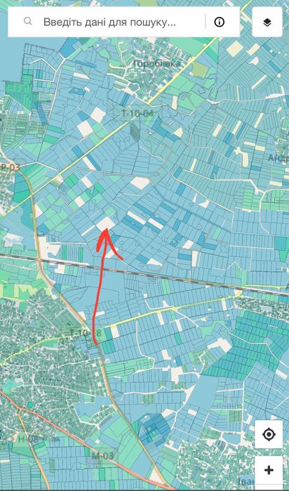 6,58 га, Бориспільський р-н, с/г призначення