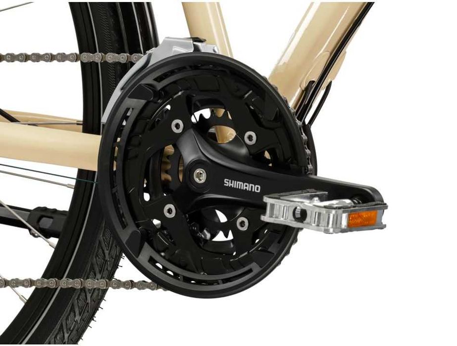 Kross Trans 8.0 Damski 17” 28” Kremowy