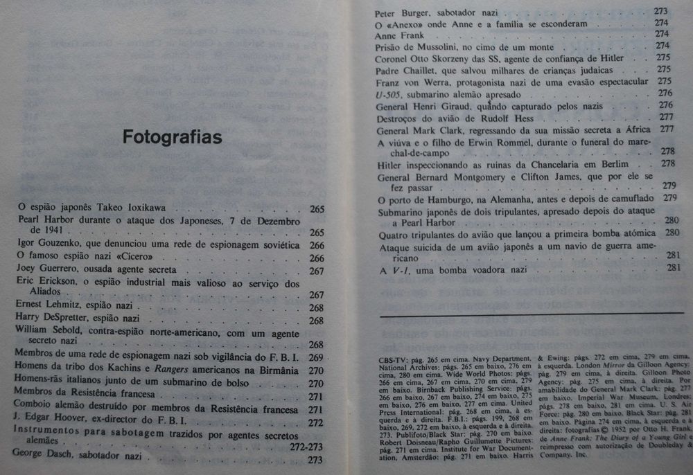 Espiões e Histórias Secretas da Segunda Guerra Mundial