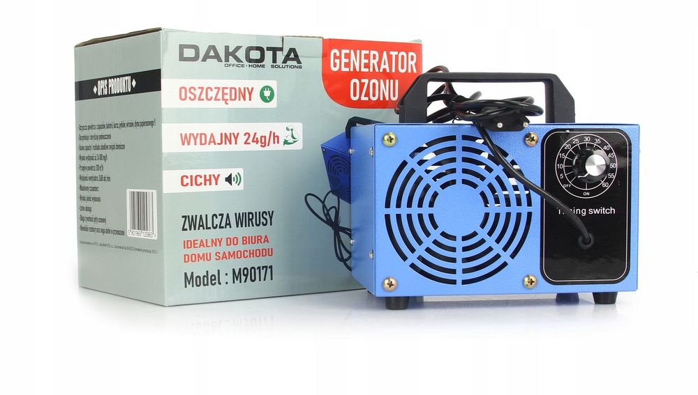 Generator Ozonu Ozonator Oczyszczacz Do Powietrza Czasomierz Dakota