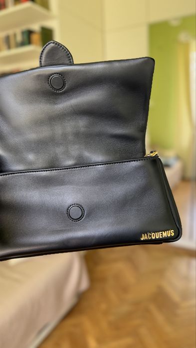 Jacquemus Le Bambimou шкіряна чорна, оригінал