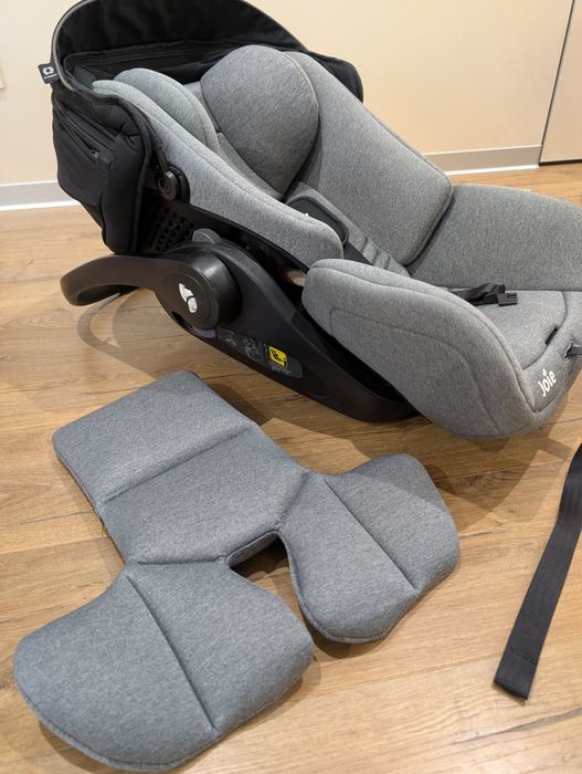 Автолюлька автокрісло Joie I-level сірий колір