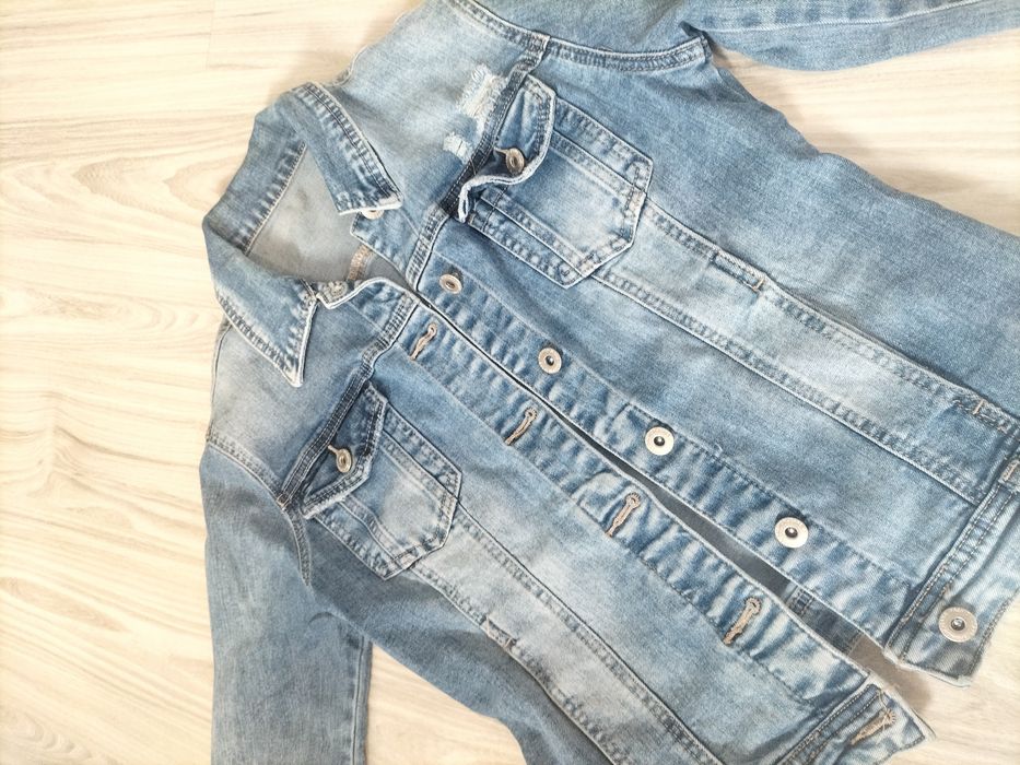 Kurtka jeansowa damska M