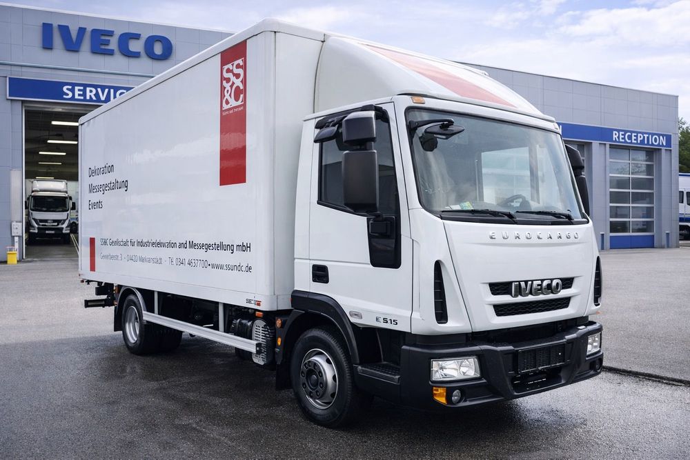 Iveco Eurocargo 75E18  7.5t E5 Winda 2011 ASO DE | Stan perfekcyjny Kontener