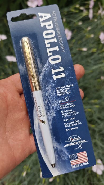 Косморучка Fisher Space Pen Apollo 13, пише на любій поверхні,космічна
