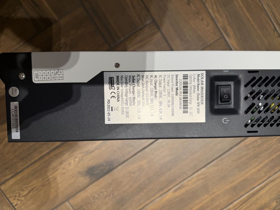 Інвертор, джерело безперебійного живлення, ea sun