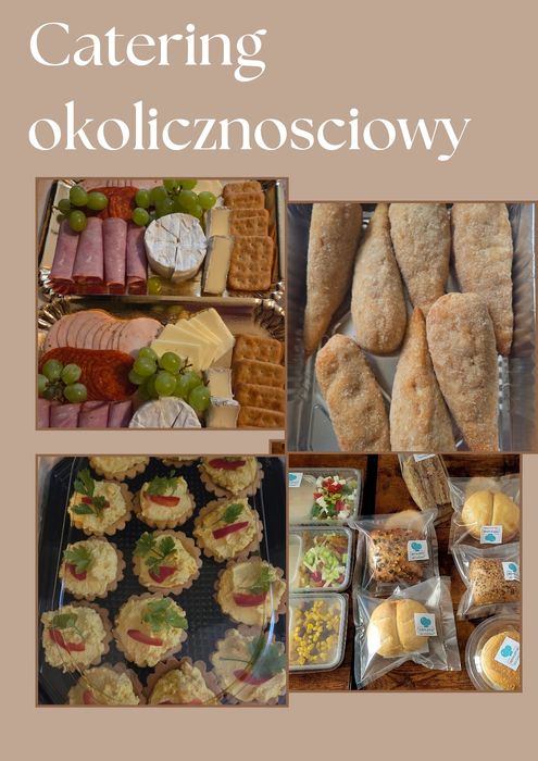 Catering obsługa imprez ciasta mięsa urodziny komunia wesela  sniadani
