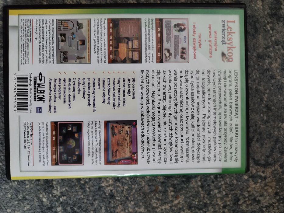 Leksykon zwierząt płyta CD