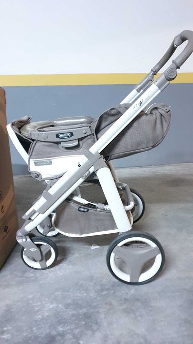 Trio BebeCar Ip-Op + Cama-Berço Trama Bebecar + Next2Me