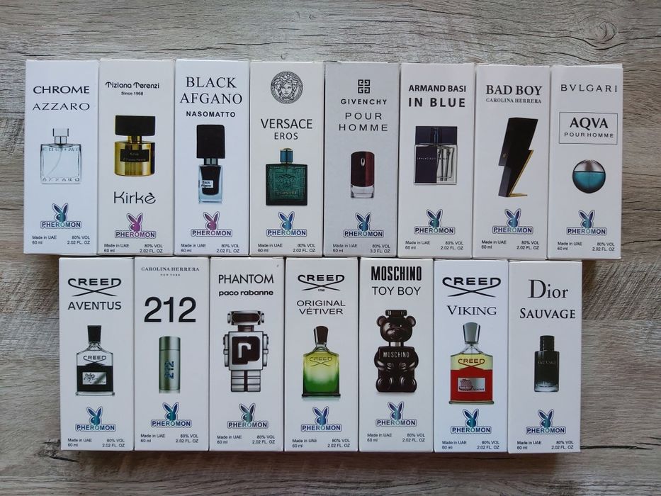 Мужские парфюмы с феромонами 60 мл/240 грн