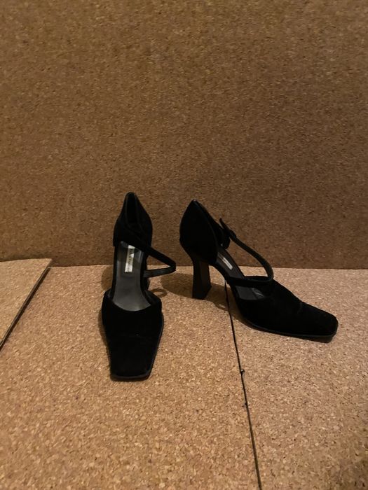 Botas de pele de marca