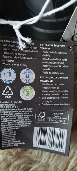 Buty męskie sportowe Go Active 44