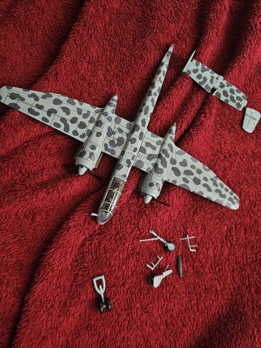 Samolot Heinekel He 219 A-7 Uhu samolot metalowy kolekcja