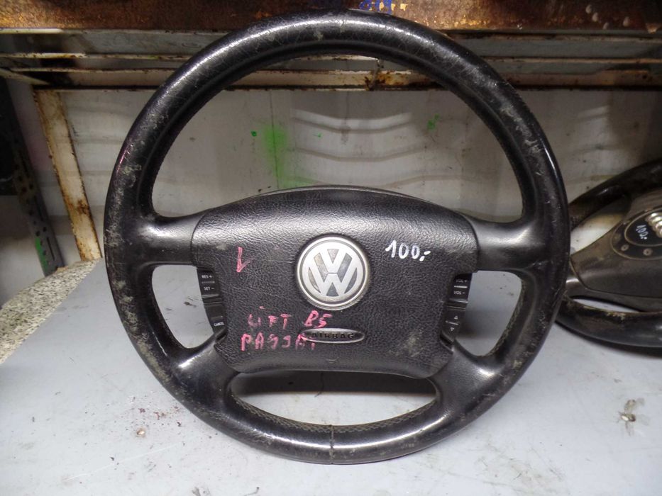 Maj6 Kierownica multifunkcyjna + airbag volkswagen passat b5 FL lift wysyłka