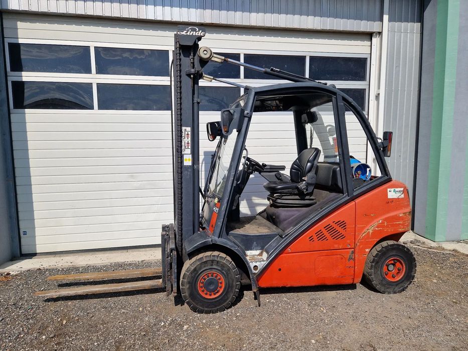 Linde H25  Wózek widłowy Linde h25 T gaz przesuw
