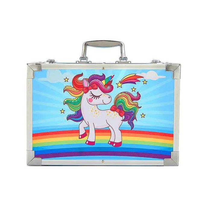 Набір для творчості малювання 145 предметів валіза Єдиноріг рисование