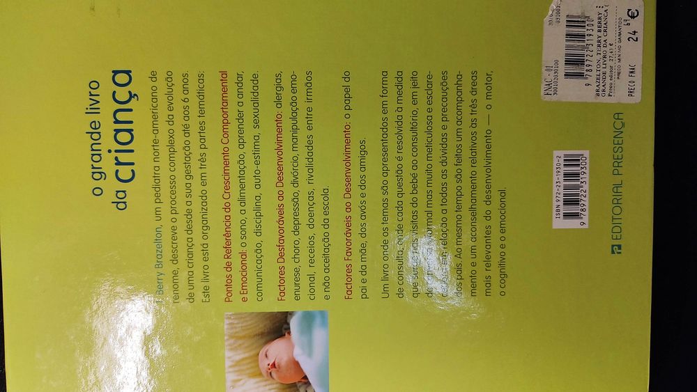 Excecionais livros - O grande livro do bebé e o grande livro da crianç