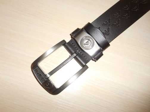 Emporio Armani pasek firmowy, skóra naturalna, Włochy 221