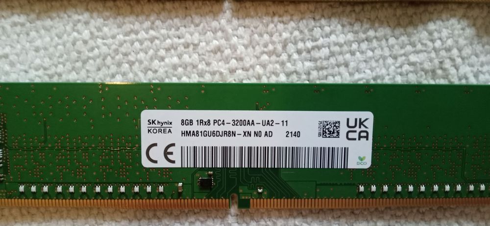 Memória ddr4 16gb 3200mhz