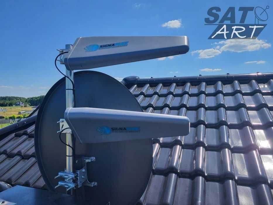 Montaż Serwis Anteny satelitarne naziemne / CANAL+/ Internet/ Starlink