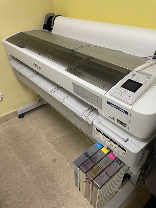 Epson SC-F 6000 drukarka do sublimacji sublimacyjna ploter sublimacja maly przebieg