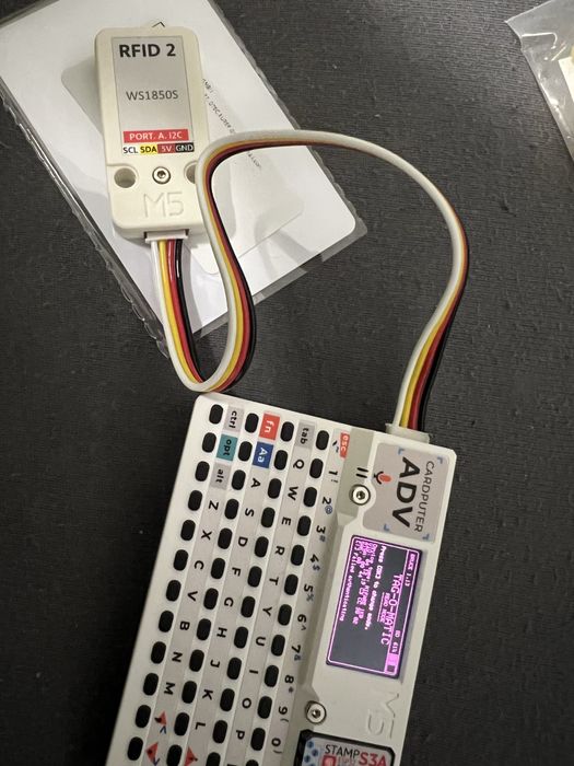 Cardputer ADV  + NRF24L01+ i dodatki (opis)