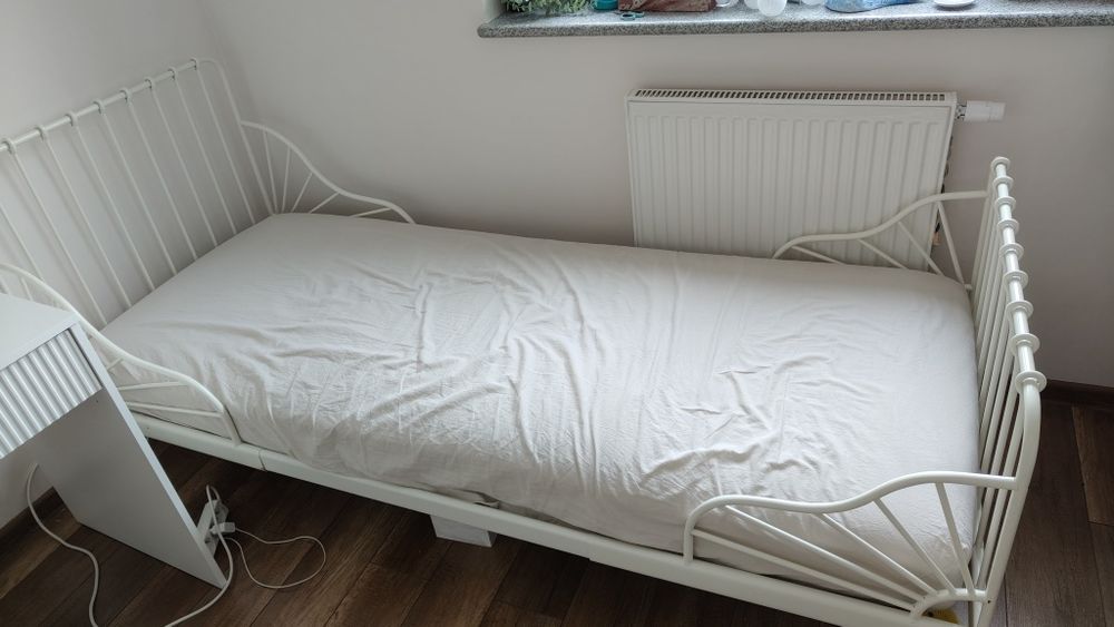Łóżko regulowane metalowe IKEA
