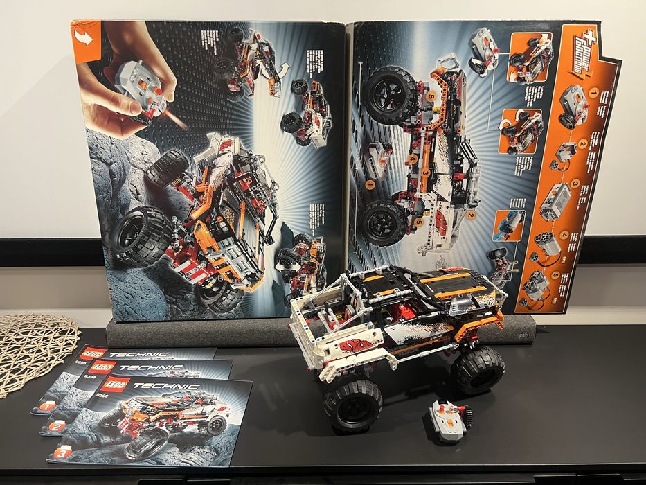 Lego Technic 9398 - Wóz z napędem 4x4 2w1