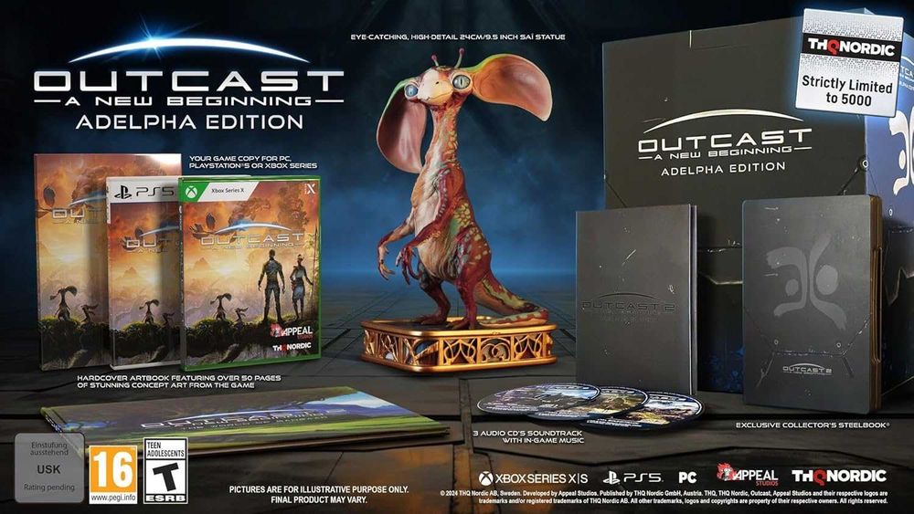Outcast - A New Beginning - Adelpha Edition Edycja Kolekcjonerska Xbox