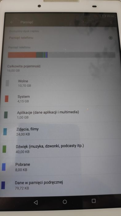 Tablet Lenovo 8 lub 9 cali kartą sim