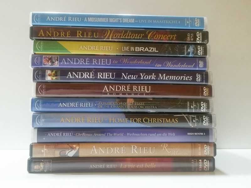 Lote de 21 DVD de André Rieu