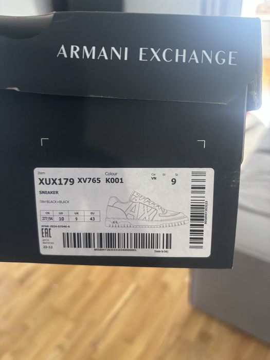 Кросівки Armani Exchange 43 розмір 27,5 см оригінал