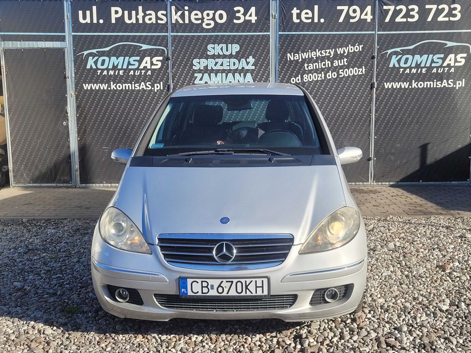 Mercedes Benz A 2.0D 109KM 2006r * el szyby lusterka klima * Bydgoszcz