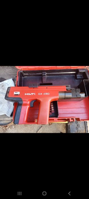 Hilti dx 450 concrete nail gun