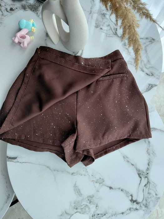 Юбка-шорти з блискітками