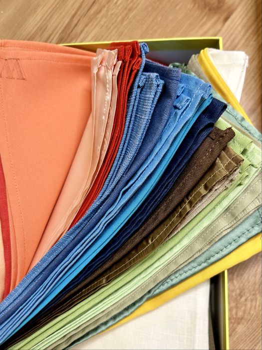 Chusty do analizy kolorystycznej