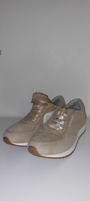 TOM TAILOR sneakersy adidasy trampki damskie 39 zamszowe